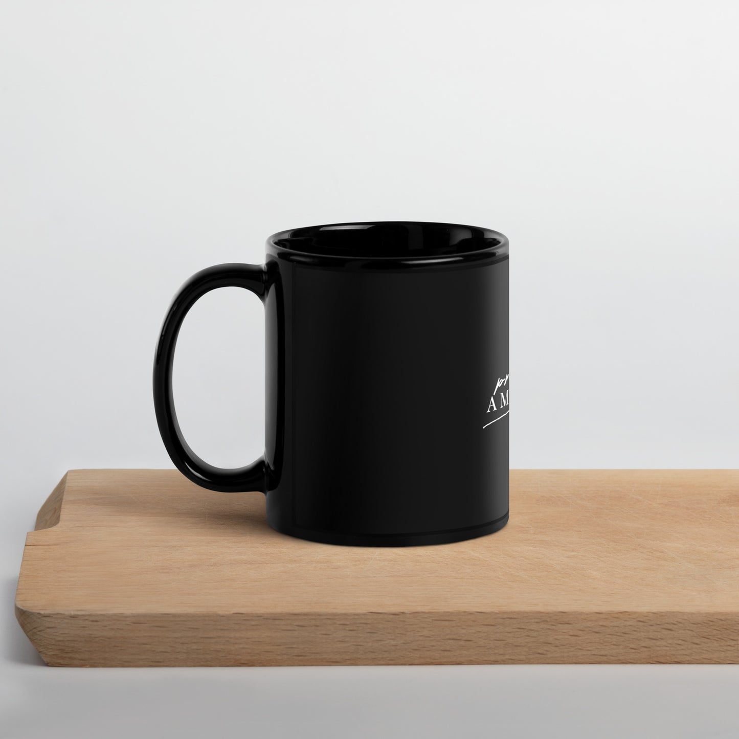 Pretty Damn Ambitious™ Black Glossy Mug