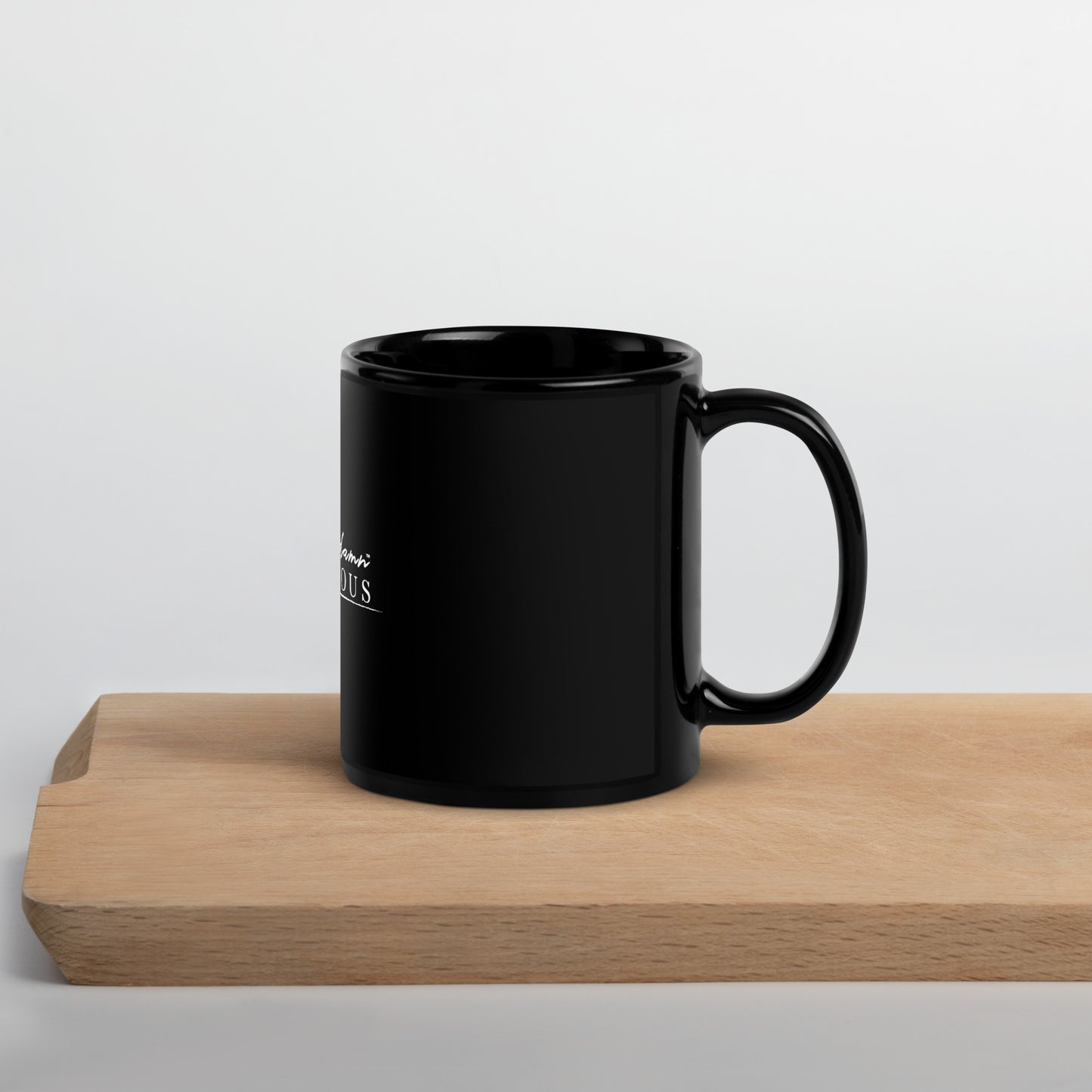 Pretty Damn Ambitious™ Black Glossy Mug