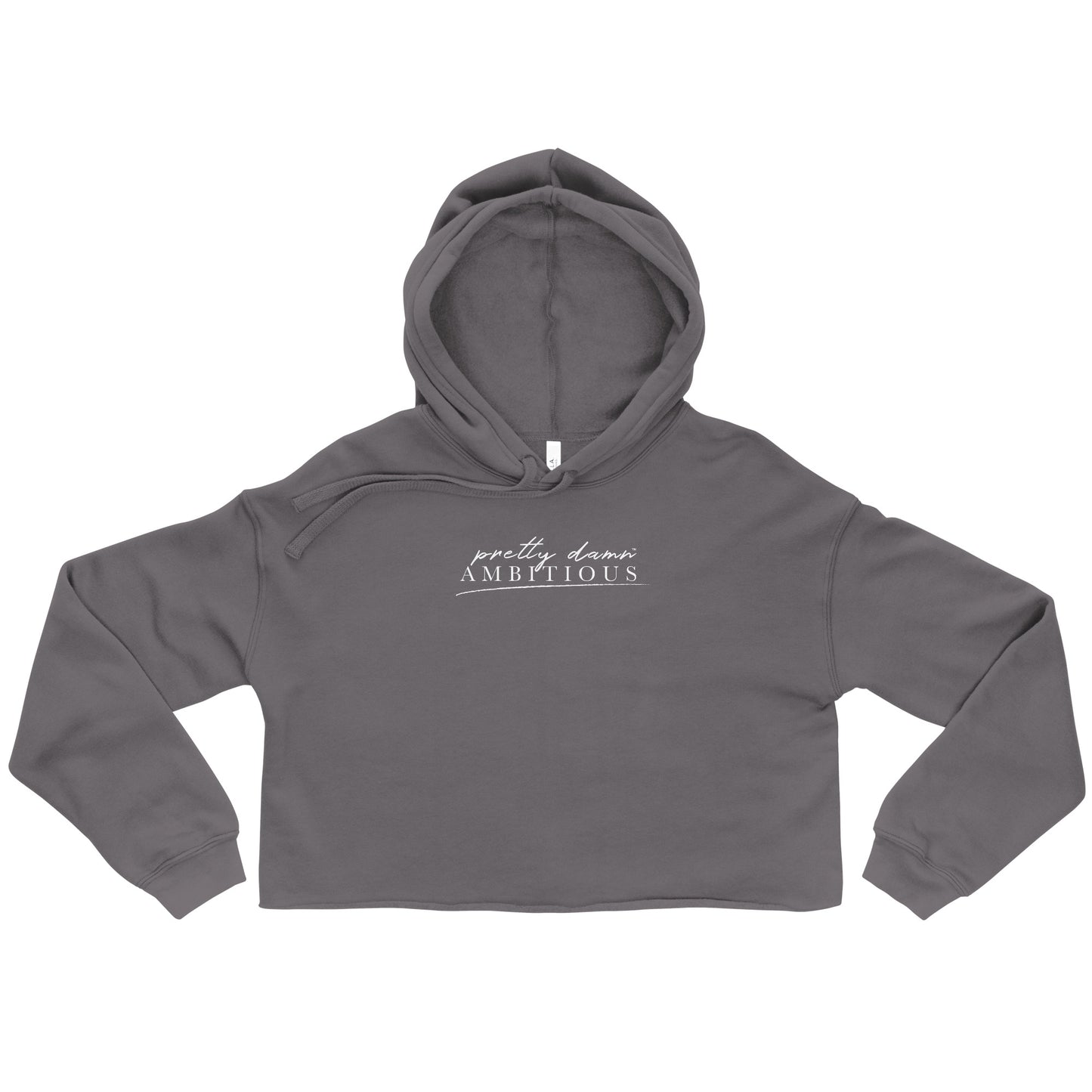 Pretty Damn Ambitious™ Cropped Hoodie